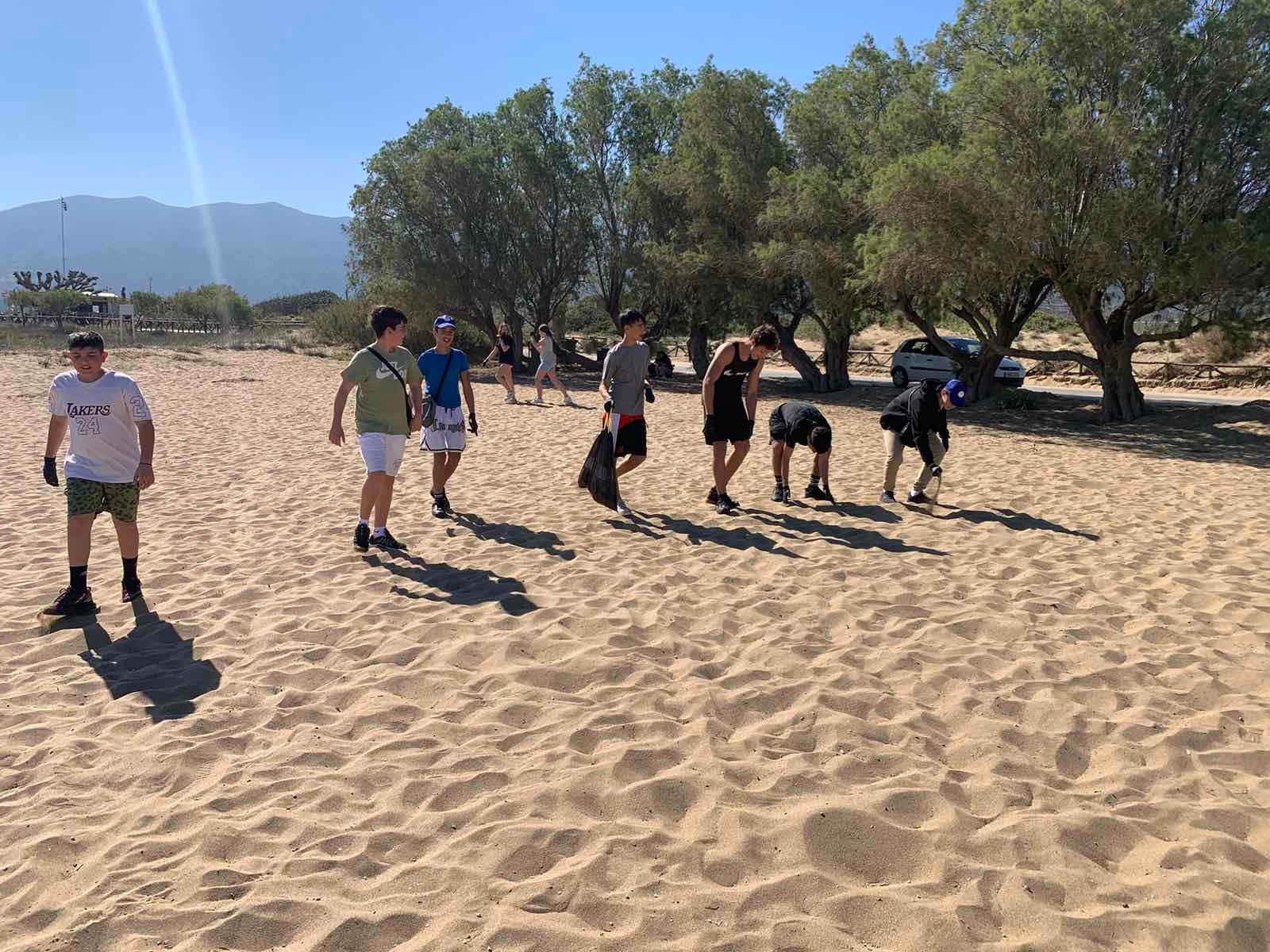 Έδωσαν ραντεβού για μια καθαρότερη παραλία