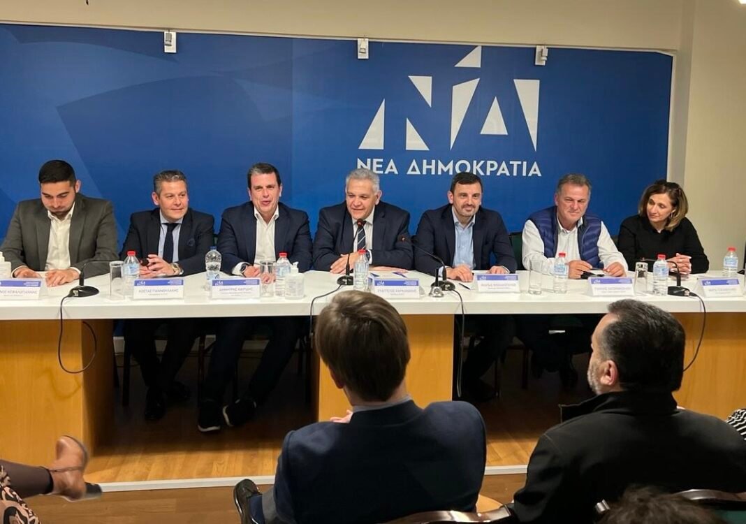 Συνεδρίαση της ΔΕΕΠ Νέας Δημοκρατίας υπό τον Καιρίδη