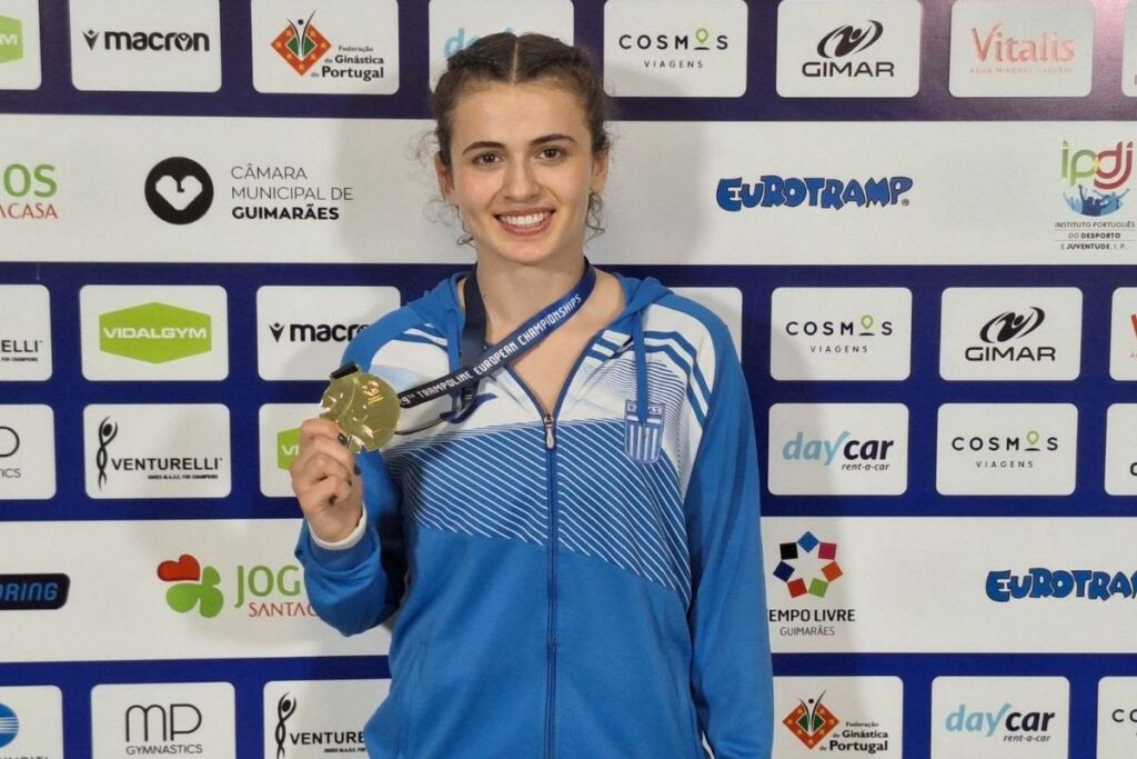 Χρυσό μετάλλιο η Αλεξάνδρα Εφραίμογλου στο Ευρωπαϊκό Πρωτάθλημα στο Τραμπολίνο