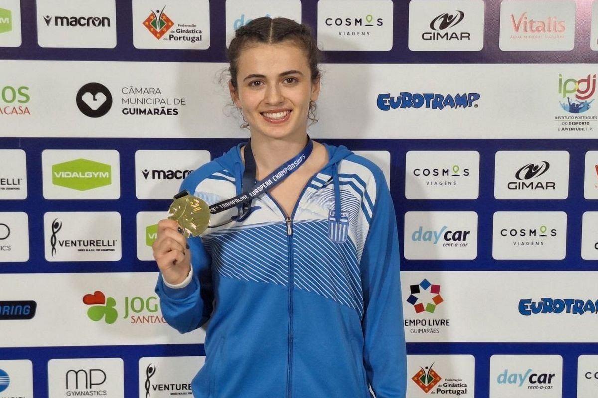 Χρυσό μετάλλιο η Αλεξάνδρα Εφραίμογλου στο Ευρωπαϊκό Πρωτάθλημα στο Τραμπολίνο