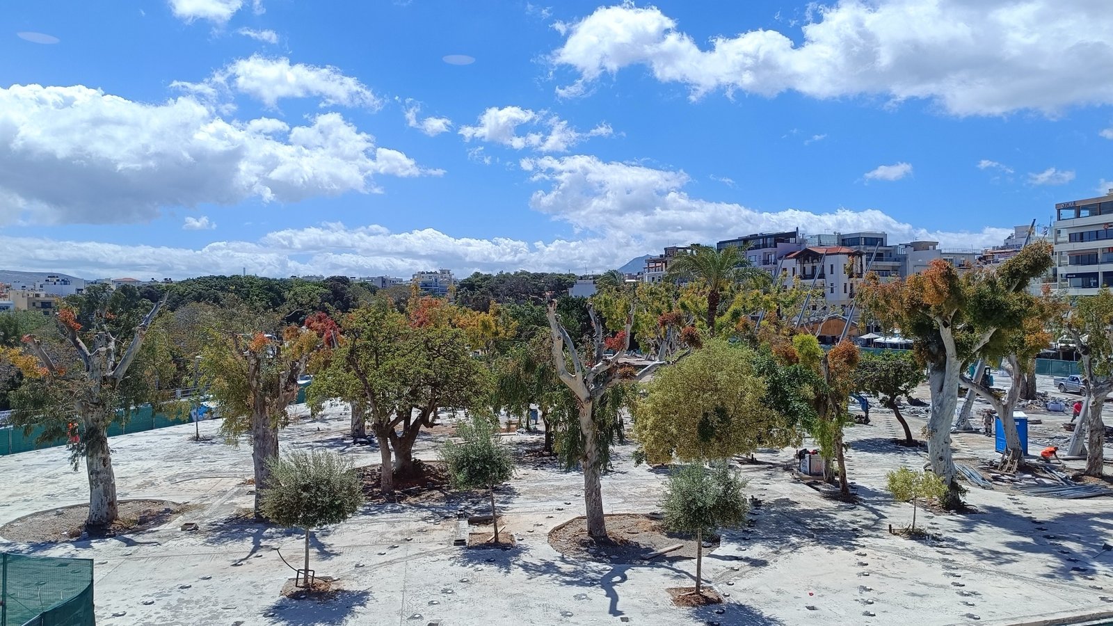 Πλατεία Ελευθερίας από ψηλά: Εφικτός ο στόχος παράδοσης τον Ιούνιο