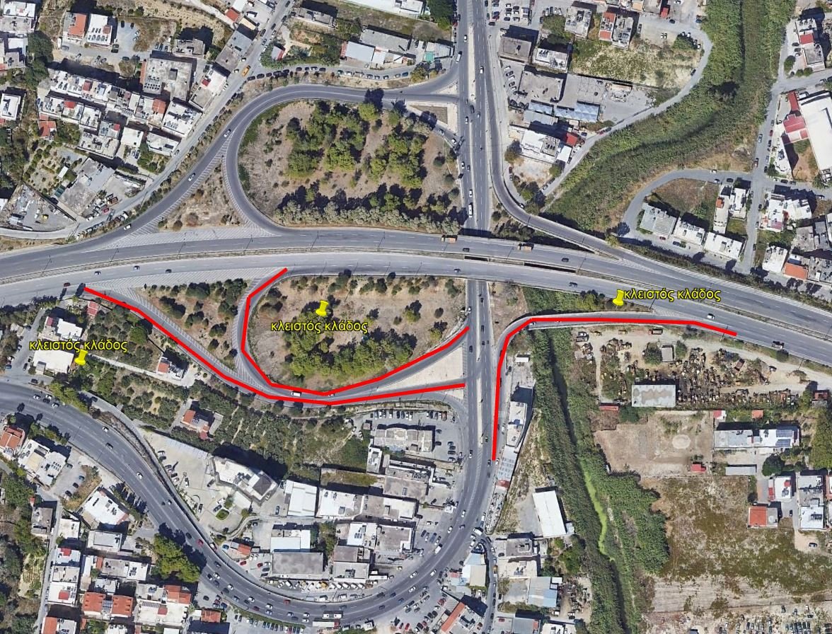 Εργασίες συντήρησης ΒΟΑΚ στον κόμβο Γιοφύρου