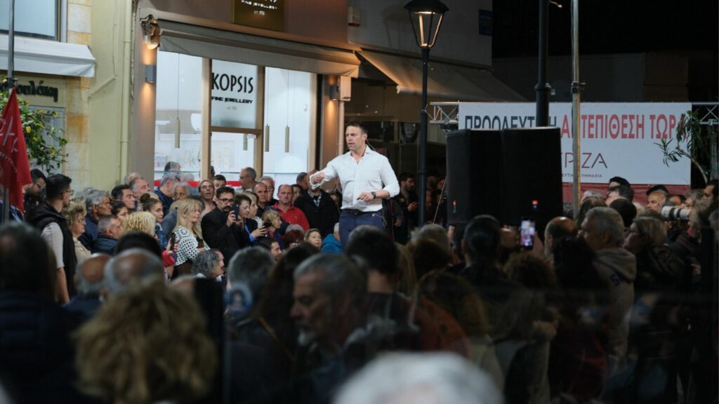 Στ.Κασσελάκης:”Χτίζουμε κίνημα και το Μαξίμου παίρνει τα κανάλια να μη μας παίζουν”