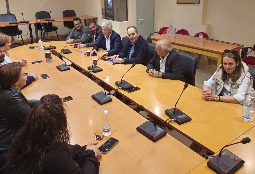 Στο Δήμο Οροπεδίου Λασιθίου ο Αντιπρόεδρος της Βουλής Γιάννης Πλακιωτάκης