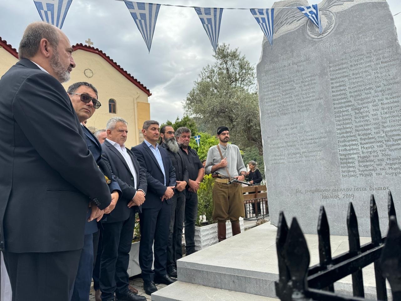 Ο Υπουργός Αγροτικής Ανάπτυξης στις Καμάρες