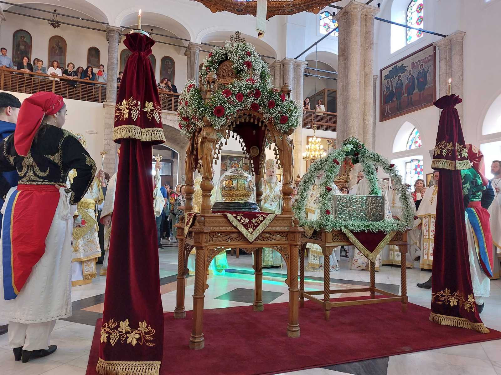 Στον Άγιο Τίτο οι Τίμιες κάρες των 4 Μαρτύρων