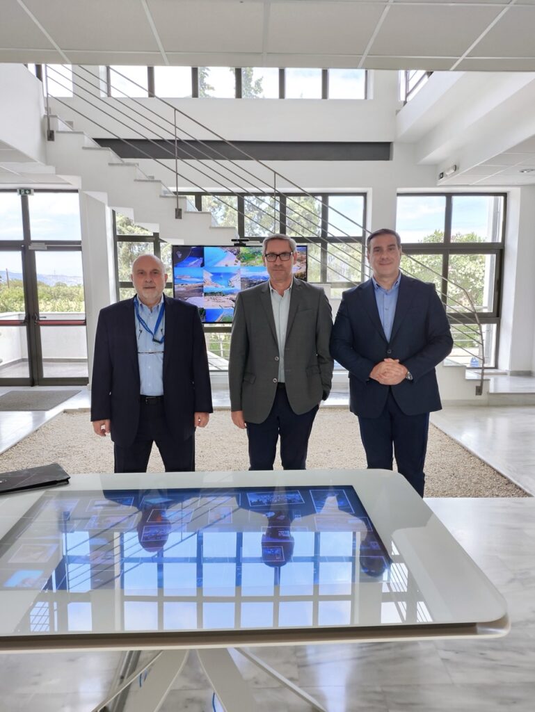 Στο Ινστιτούτο Πληροφορικής του ΙΤΕ ο Αντιπεριφερειάρχης διασύνδεσης ερευνητικών ιδρυμάτων