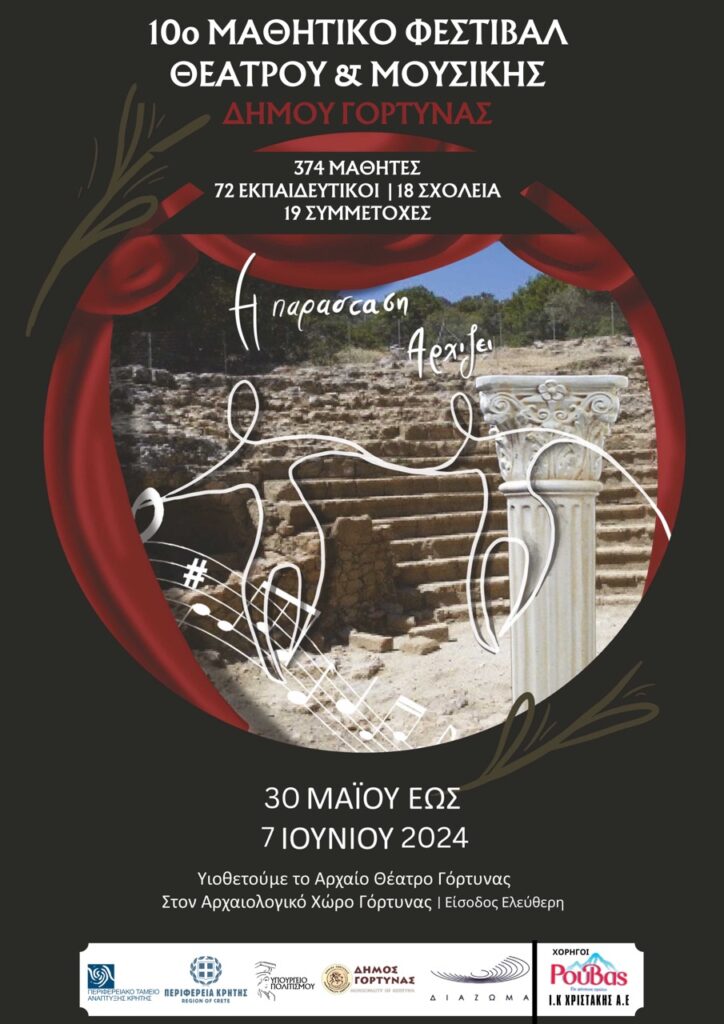 10o μαθητικό φεστιβάλ θεάτρου