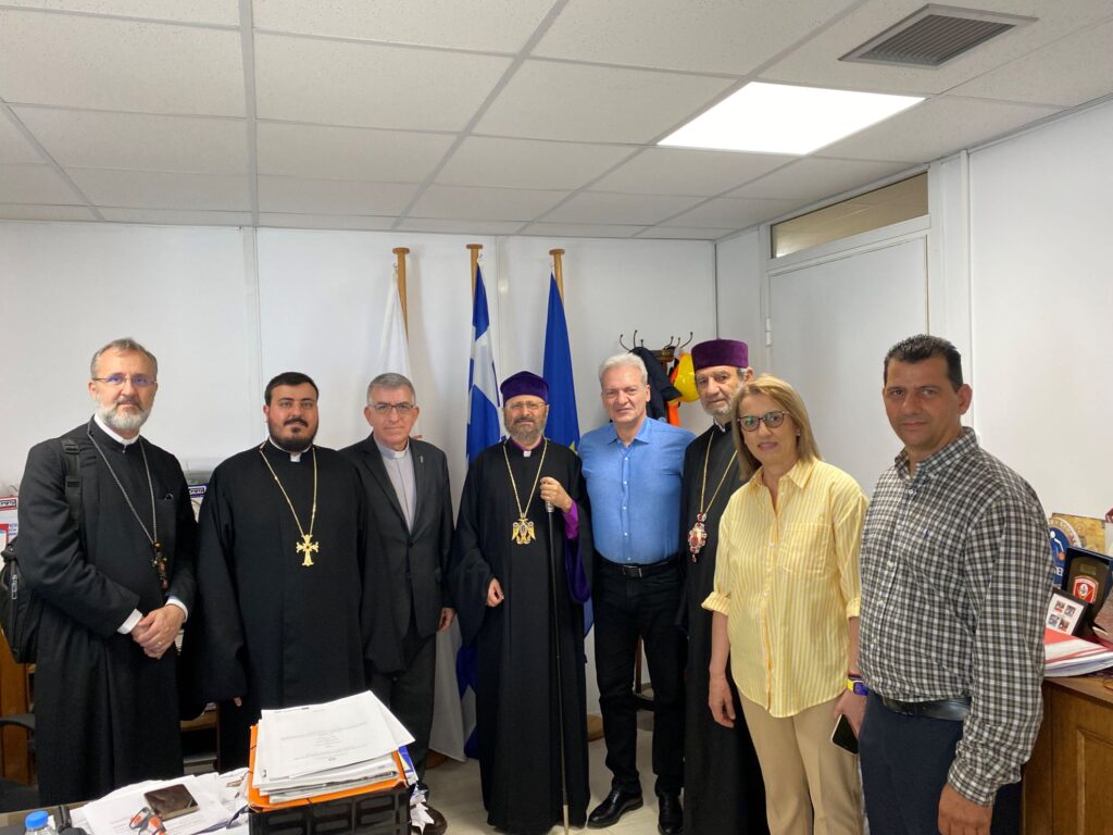 Με τον Πατριάρχη Κωνσταντινουπόλεως Αρμενίων ο Δήμαρχος