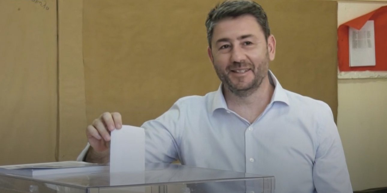 Στο Ηράκλειο ψήφισε ο Ανδρουλάκης