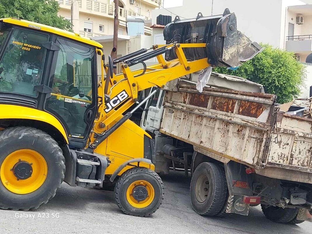 Επιχείρηση – Σκούπα σε 120 παράνομες χωματερές του Δήμου Ηρακλείου