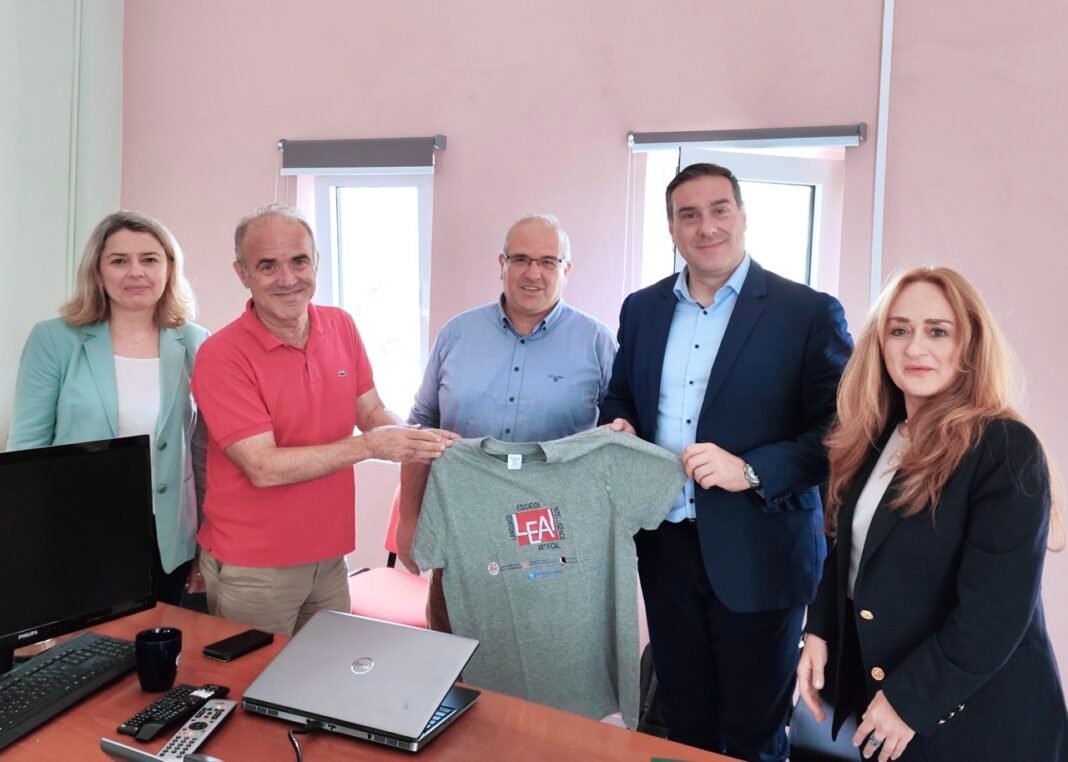Στο Παιδαγωγικό ο Αντιπεριφερειάρχης διασύνδεσης ερευνητικών ιδρυμάτων