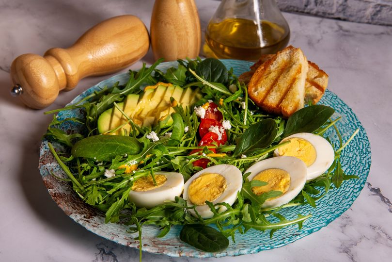 Πράσινη σαλάτα με μαστίχα Χίου από τη Νεκταρία Κοκκινάκη