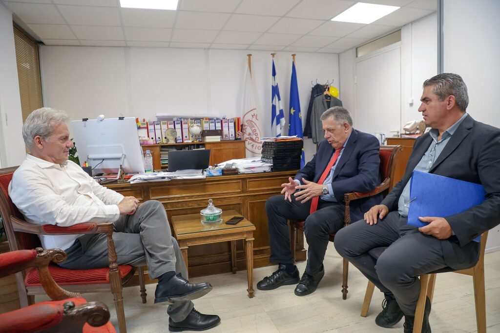 Ταχιάος: Θα δούμε μαζί με την τοπική κοινωνία τα μεγάλα έργα του Ηρακλείου