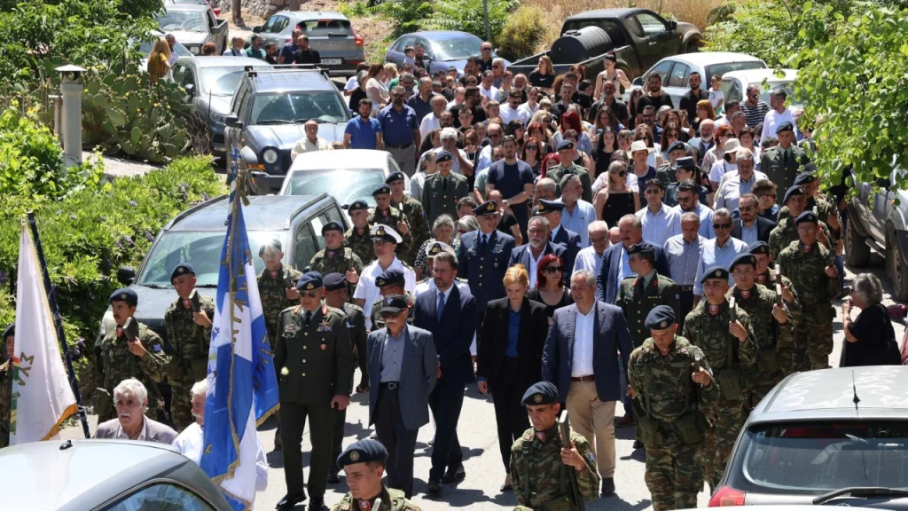 Στο Μάραθος τα οστά του ήρωα Ηλία Τούλη