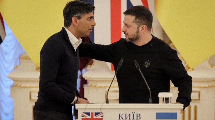 Η Βρετανία θα ανακοινώσει στην G7 βοήθεια 242 εκατ. λιρών στην Ουκρανία