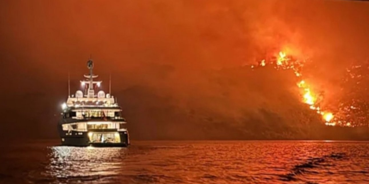 13 συλλήψεις για τη φωτιά στην Ύδρα