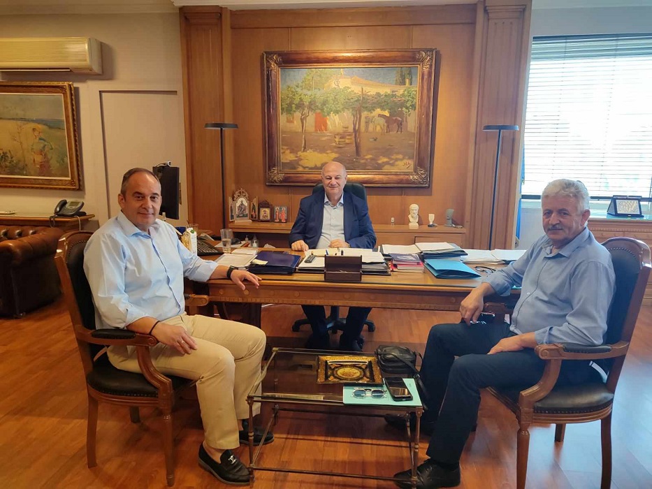 Σε καλό κλίμα η συνάντηση Αθανασάκη-Τσιάρα