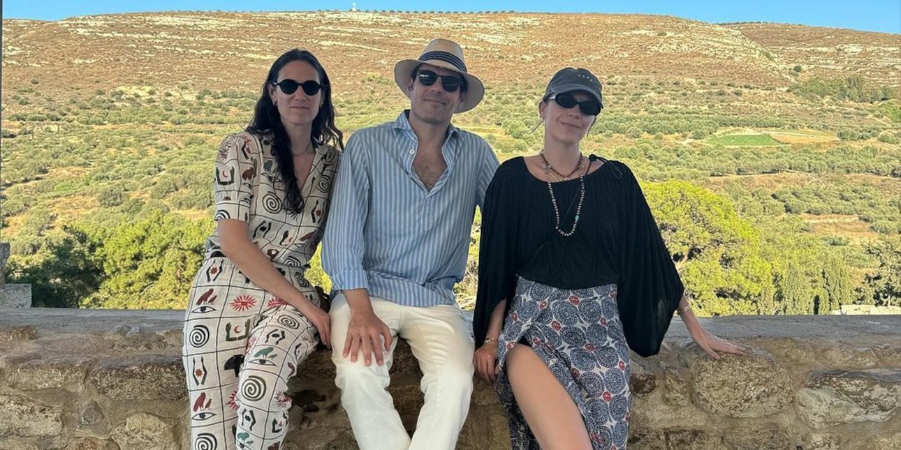 Στην Κρήτη η Ευγενία Νιάρχου με την γαλαζοαίματη Τατιάνα!