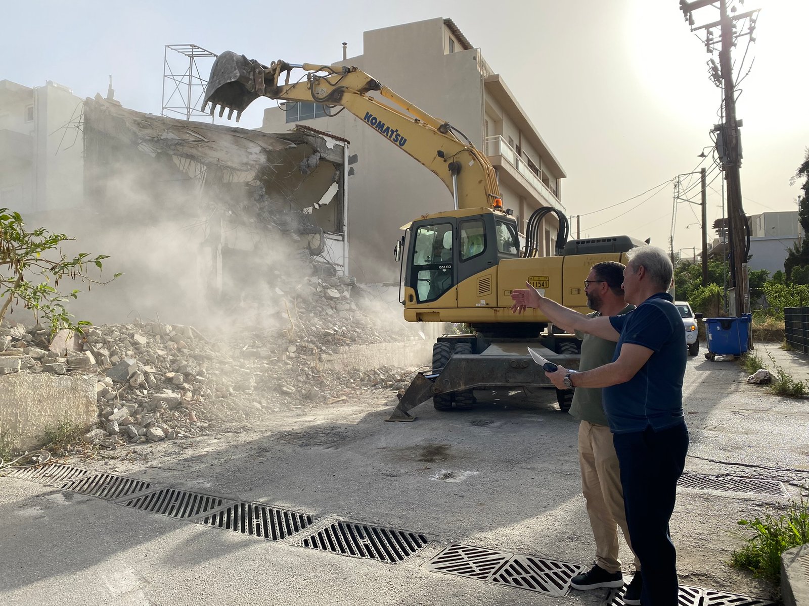 Συνεχίζονται οι διανοίξεις στο Δήμο Ηρακλείου