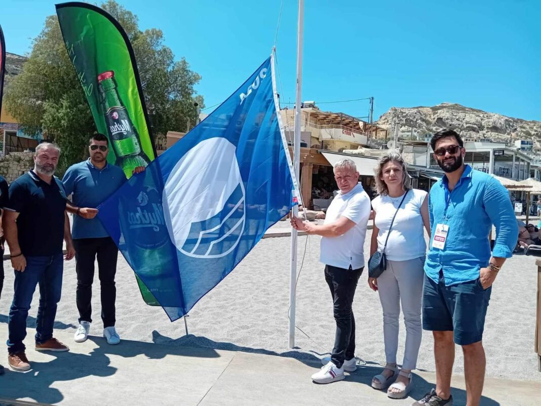 Τρεις Γαλάζιες Σημαίες για το Δήμο Φαιστού