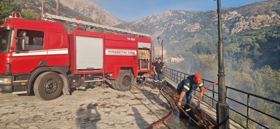 Υπό πλήρη έλεγχο η φωτιά στο Κατωφύγι