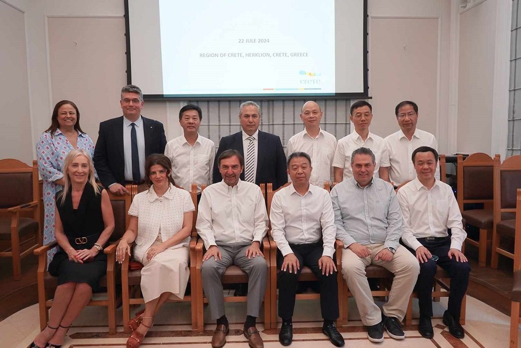 Επίσκεψη στην Περιφέρεια Κρήτης από κινεζική αντιπροσωπεία δικαστών