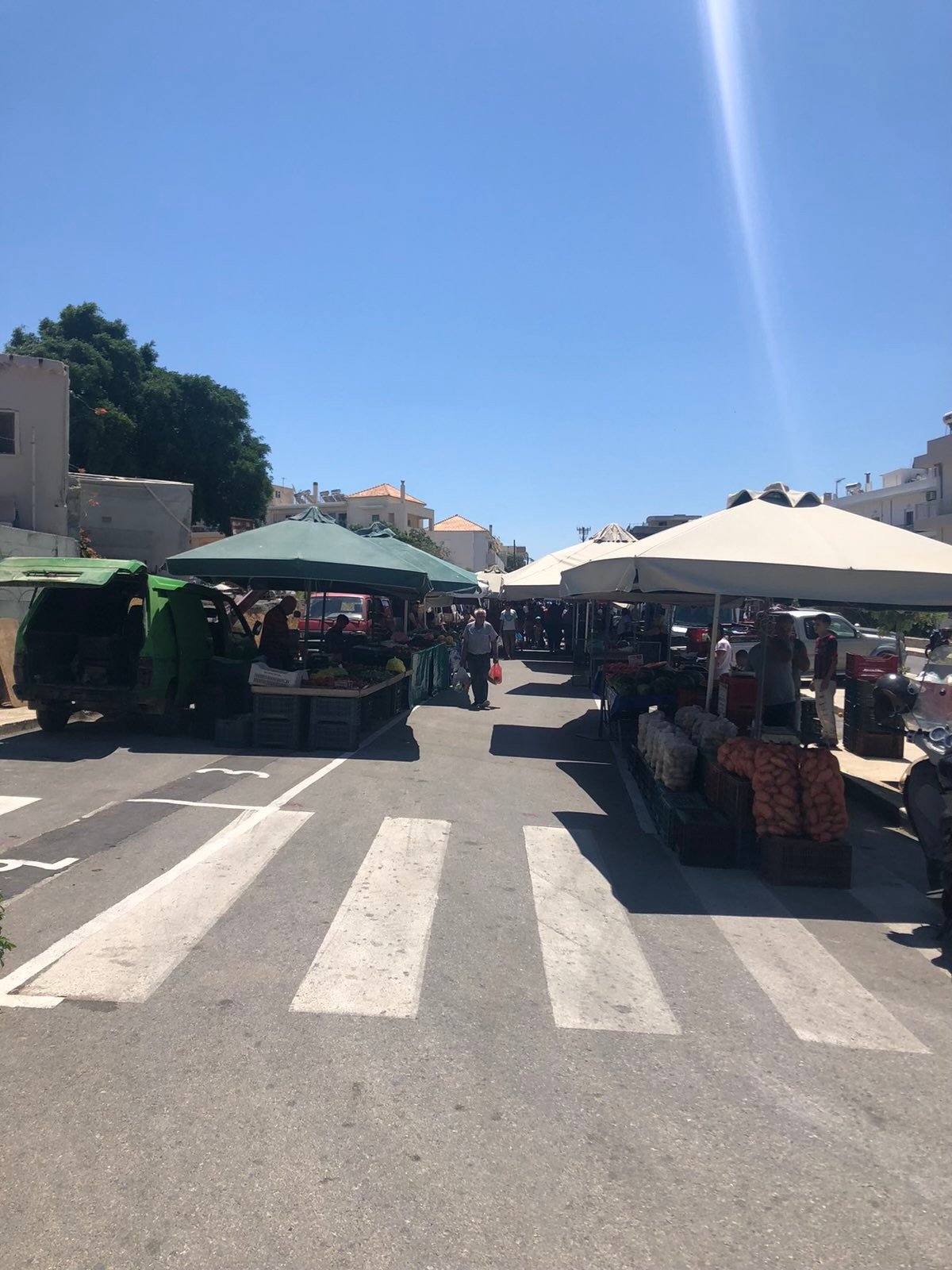 Νέα θέση για τη λαϊκή της Θερίσσου