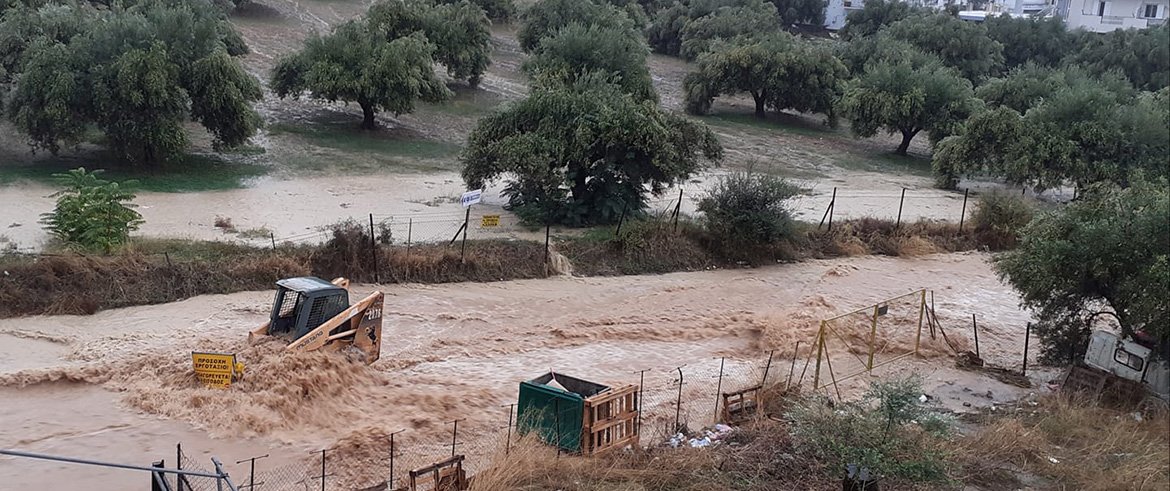 Ημερίδα για την αντιμετώπιση πλημμυρών στο Ηράκλειο