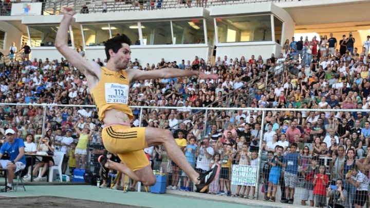 Βόλος 2024: Άλμα στα 8.42 ο Μίλτος Τεντόγλου