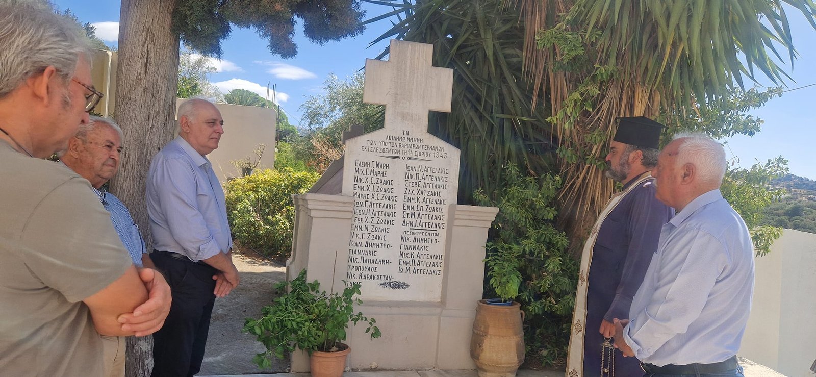 Η ανάρτηση του Π. Μπαριτάκη για τα 81 χρόνια από το Ολοκαύτωμα της Βιάννου