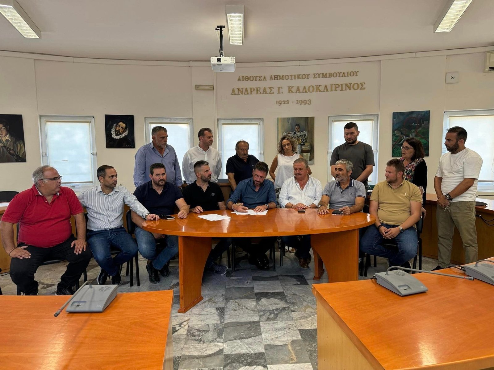 Δήμος Μαλεβιζίου: Έπεσαν οι υπογραφές για την αποκατάσταση αγροτικής οδοποιίας