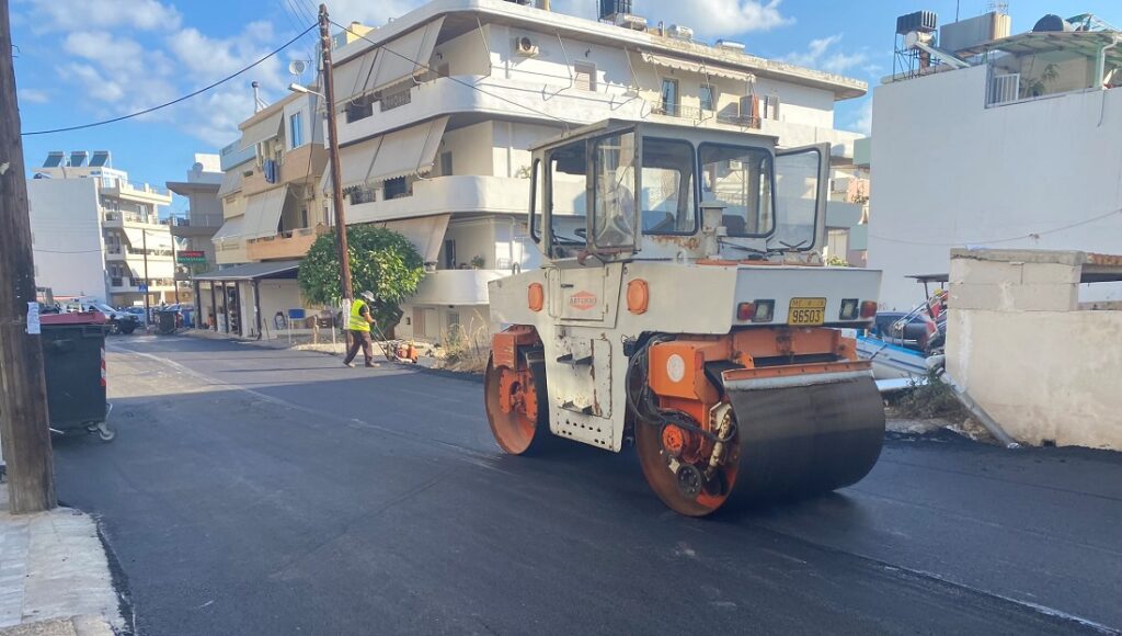 Ενημέρωση με αριθμούς για τα αποτελέσματα των παρεμβάσεων της Τεχνικής Υπηρεσίας του Δήμου Ηρακλείου
