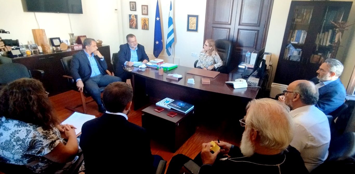 Χρήσιμη η συνάντηση του Δημάρχου Μινώα Πεδιάδας Βασίλη Κεγκέρογλου με τον Γ.Γ. Χωρικού Σχεδιασμού και Αστικού Περιβάλλοντος του ΥΠΕΝ, Ευθύμη Μπακογιάννη