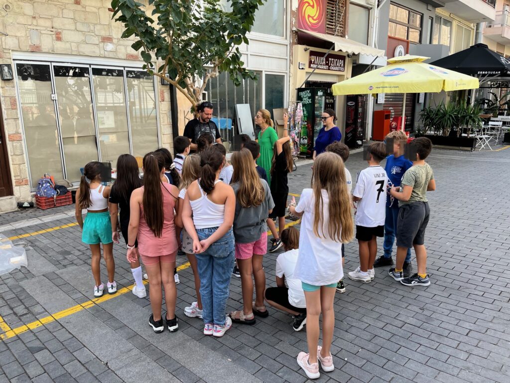 Ένα ψηφιδωτό από τα παιδιά για τον εθελοντισμό…