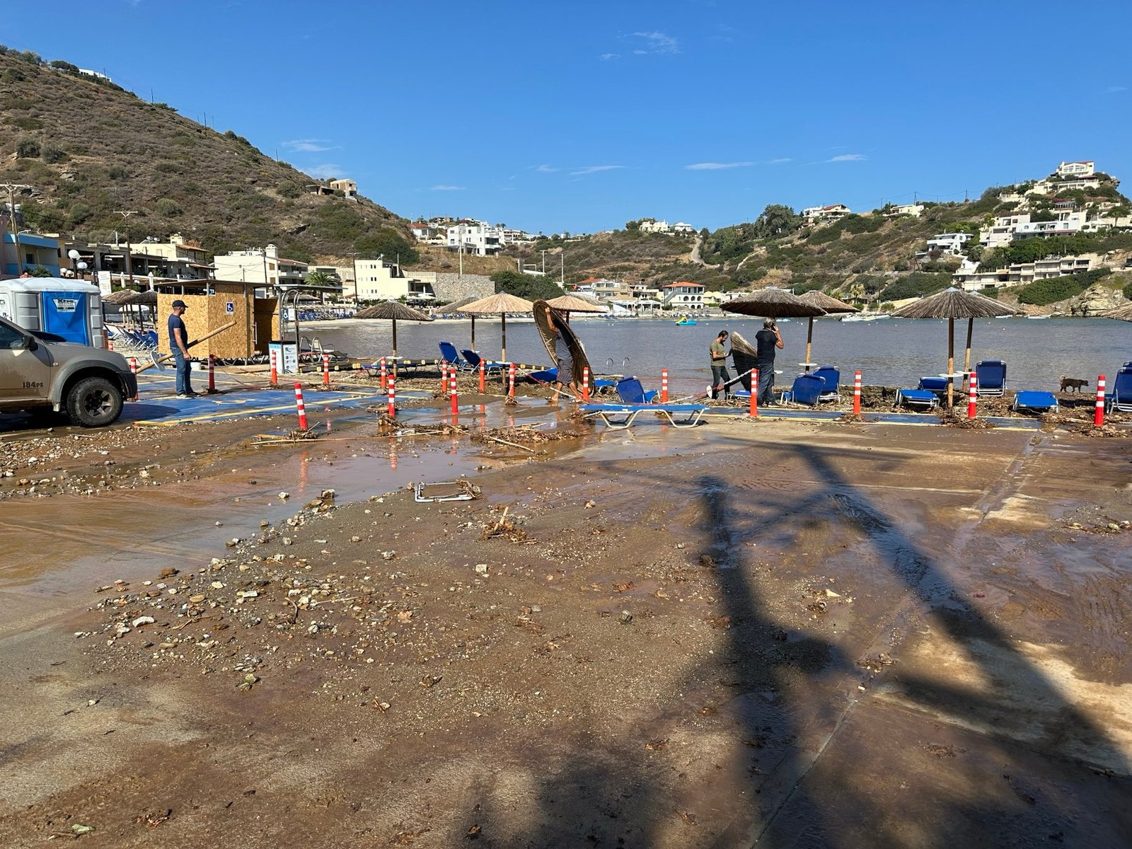 Θωράκιση μέσω των φραγμάτων ανάσχεσης σε Παλαιόκαστρο και Αγ. Πελαγία