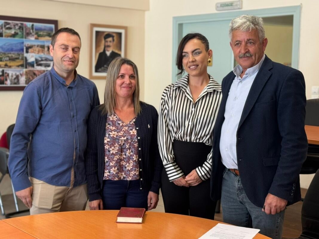 Ορκίστηκαν τρεις νέοι υπάλληλοι στο Δήμο Οροπεδίου Λασιθίου
