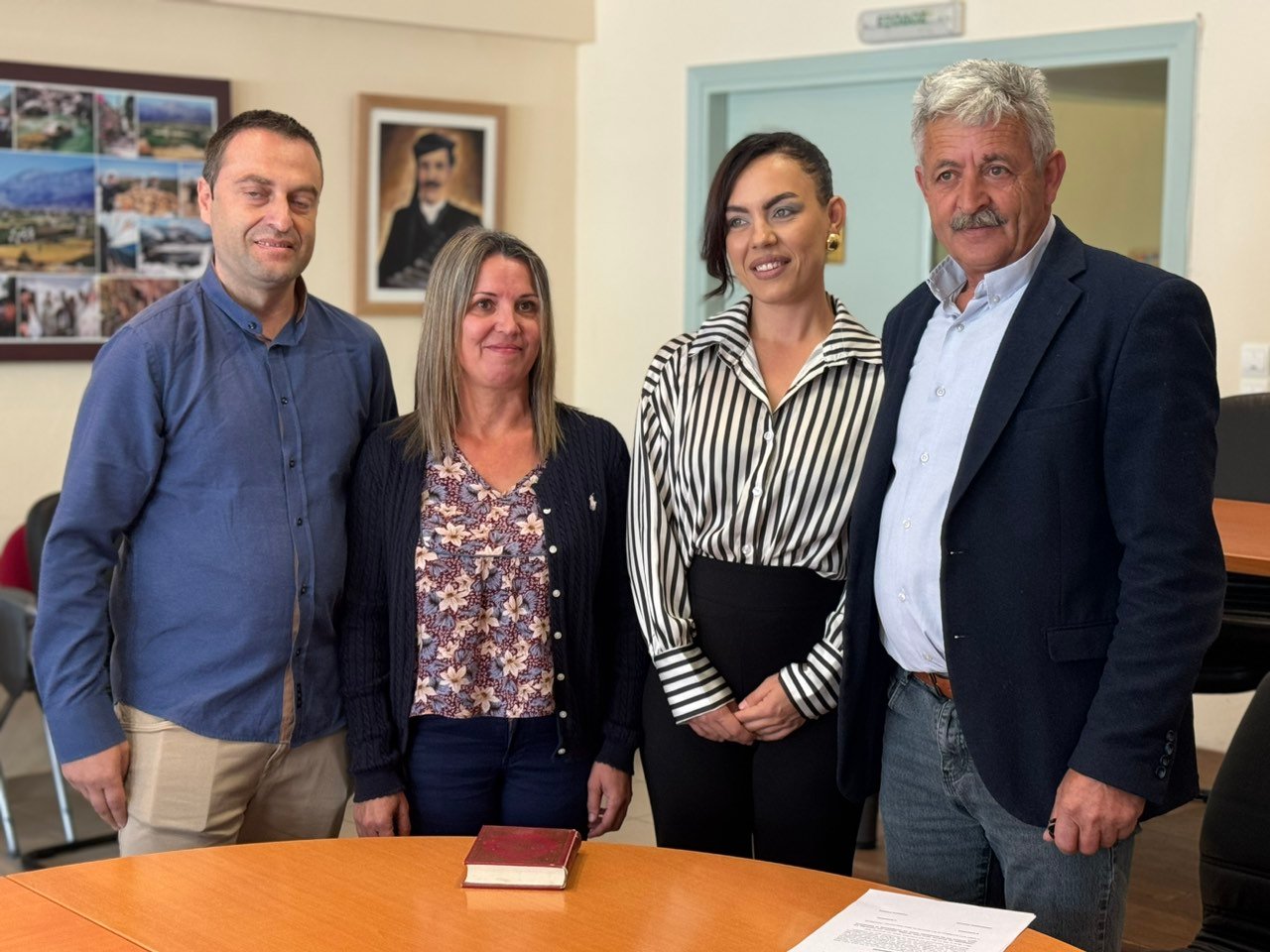 Ορκίστηκαν τρεις νέοι υπάλληλοι στο Δήμο Οροπεδίου Λασιθίου