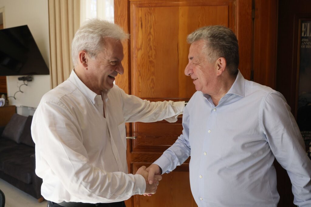 ΒΟΑΚ, αεροδρόμιο «Νίκος Καζαντζάκης» και κομβικά έργα, στην ατζέντα της συνάντησης του Δημάρχου Ηρακλείου με τον Περιφερειάρχη Κρήτης