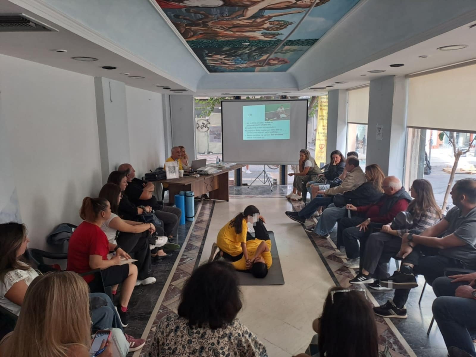 Με επιτυχία το πρώτο Σεμινάριο Πρώτων Βοηθειών  του φθινοπώρου από το Δήμο Ηρακλείου