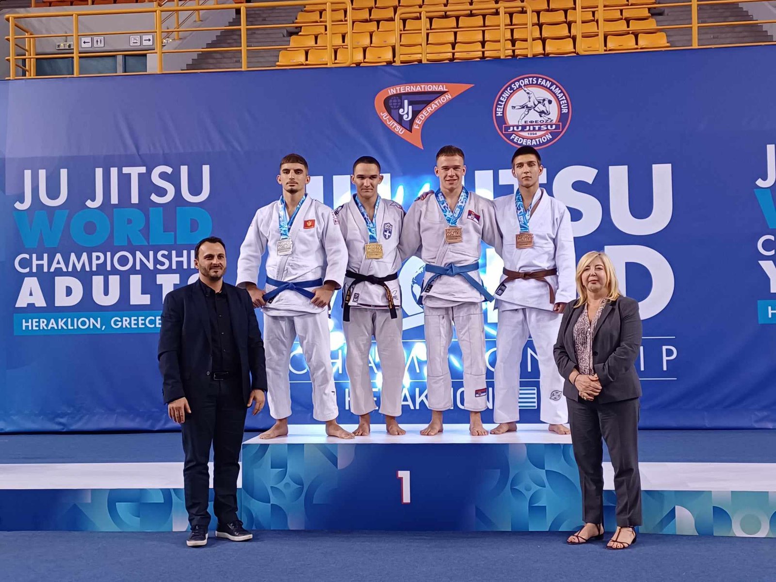 Συλλέκτης… μεταλλίων η Ελλάδα στο Παγκόσμιο Πρωτάθλημα Ζίου Ζίτσου