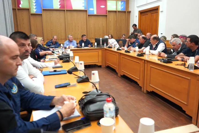Συνεδρίαση για την αντιμετώπιση επικίνδυνων καιρικών φαινομένων