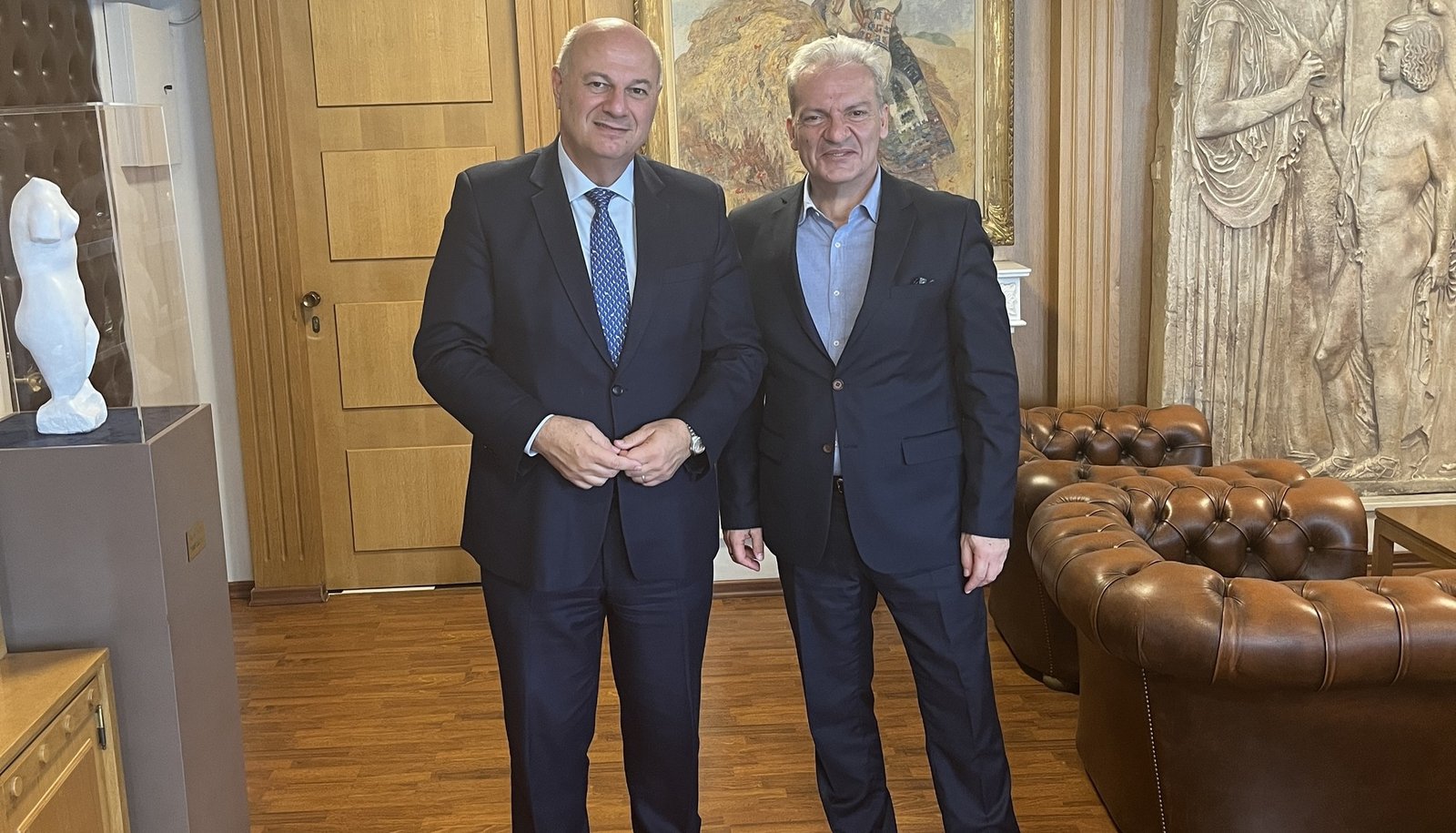 Έργα ενίσχυσης του πρωτογενή τομέα στο επίκεντρο των συναντήσεων του Αλ. Καλοκαιρινού με την ηγεσία του Υπουργείου Αγροτικής Ανάπτυξης & Τροφίμων