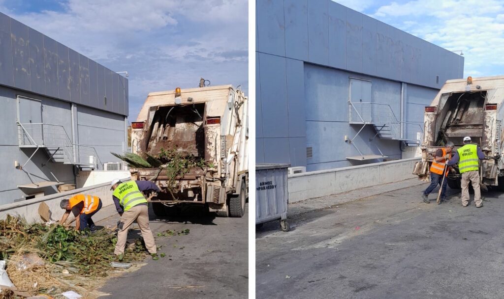 Συστάσεις από το Δήμο Ηρακλείου για τα απορρίμματα