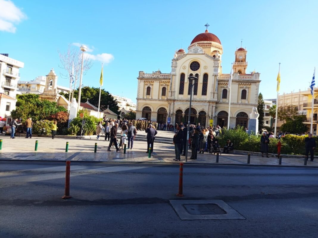 Ξεκινά η τριετής αναστήλωση του Ναού του Αγίου Μηνά στο Ηράκλειο