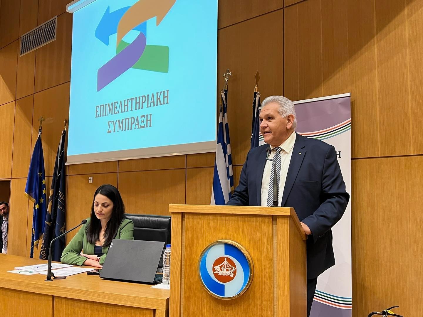 Αποκαλυπτήρια για την «Επιμελητηριακή Σύμπραξη» του Β. Καρκανάκη