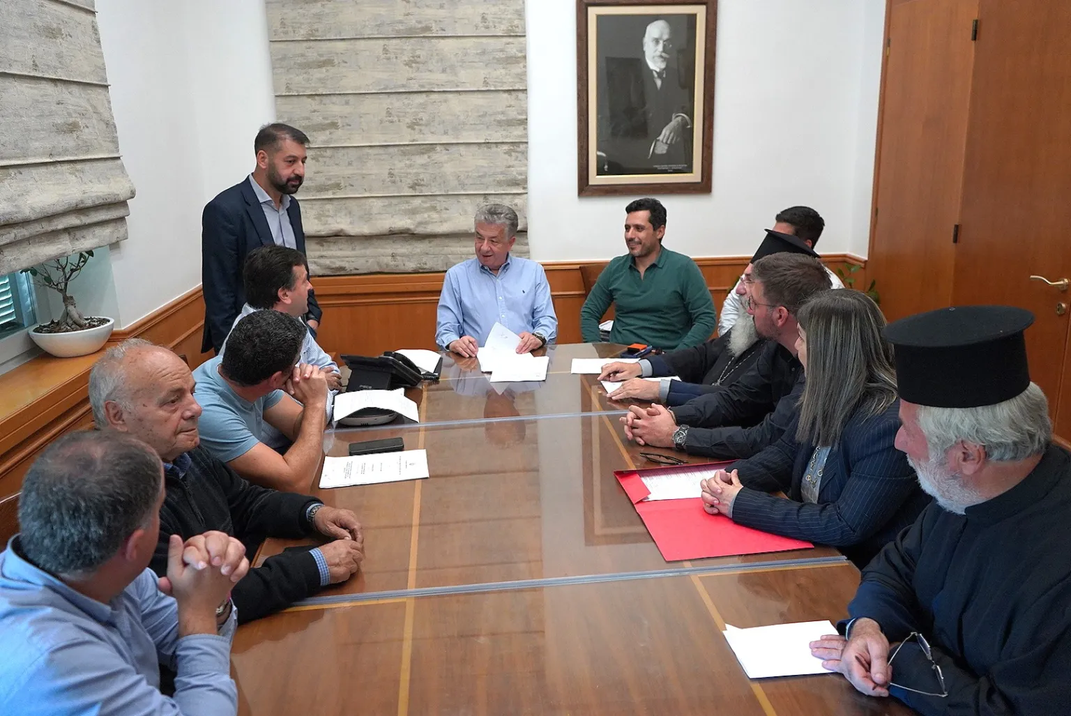 Την αποκατάσταση και ανάδειξη του σημαντικότερου θρησκευτικού μνημείου του Κρουσώνα υπέγραψε ο Περιφερειάρχης Κρήτης