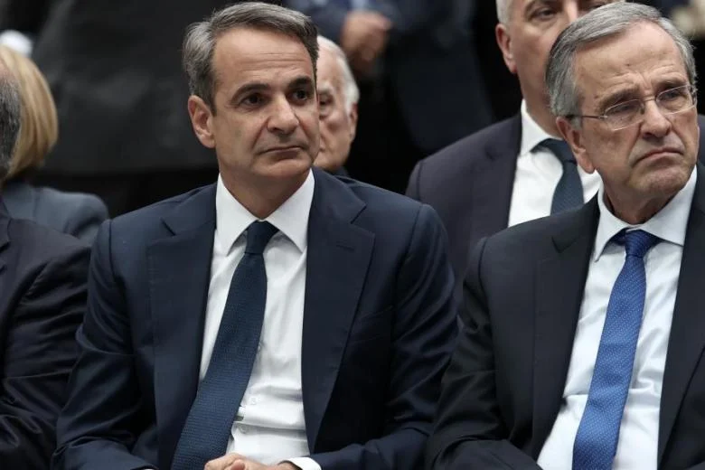 O Μητσοτάκης διέγραψε Σαμαρά από τη Νέα Δημοκρατία