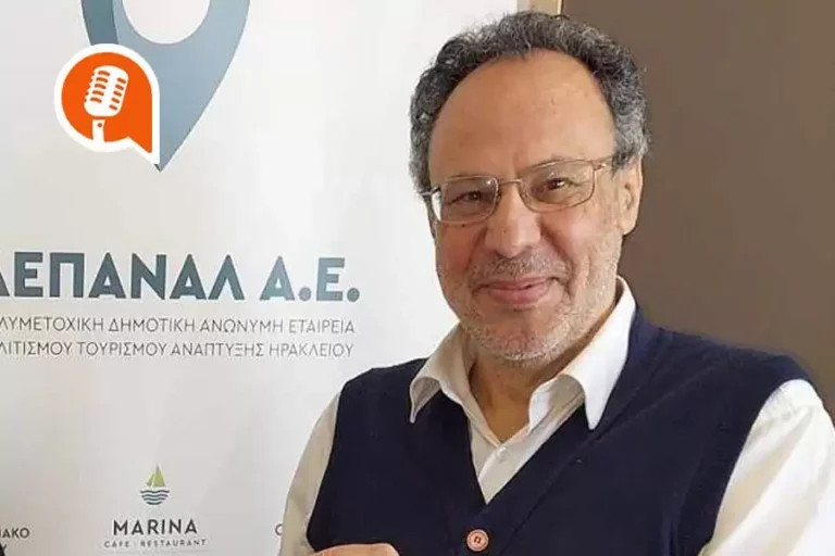 Κώστας Βαρβεράκης: «Ανοίγουν χωρίς τραπεζοκαθίσματα τα αναψυκτήρια στα τείχη του Ηρακλείου»