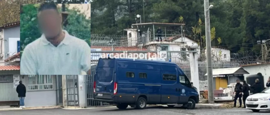 Αστυνομικός της Βουλής: Έφτασε στις φυλακές Τρίπολης ο 45χρονος
